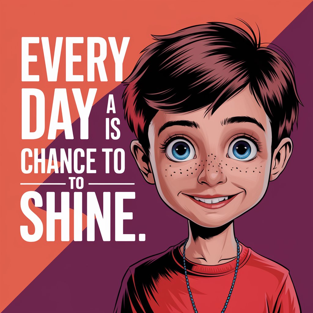 Every day is a chance to shine.